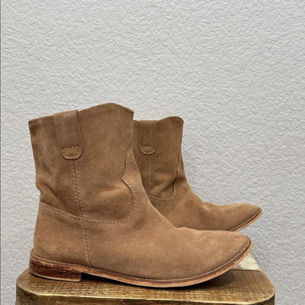 Isabel Marant Tan Ankle Booties - Picture 4 of 11